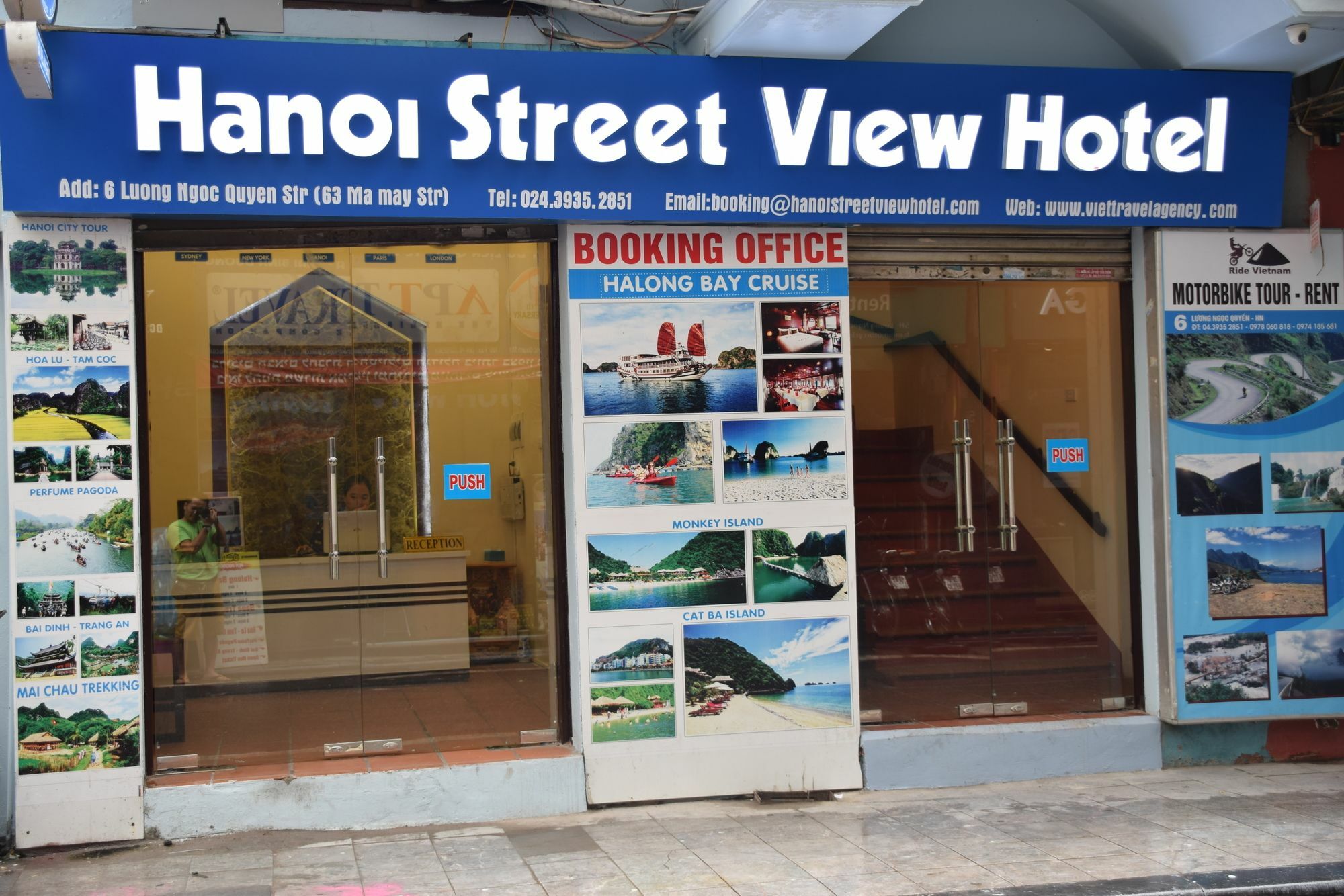 Hanoi Street View Hotel Hanói Exterior foto